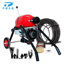 Toilet kitchen dredging sewer pipe blockage dredge electric pipe dredge machine electric pipe dredging machine