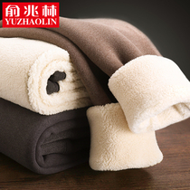 Cotton pants mens winter padded velvet pants warm pants autumn pants camel velvet wool pants northeast leggings