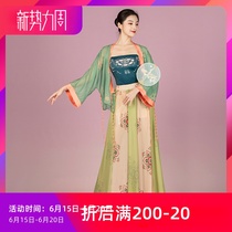 Chinese national classical dance performance after Fivan dance The new flutter and charm of the dance suit dance suit