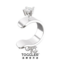 TOGGLER 20AW New Whisper Intimacy Personality pretends to have Pierced ears Stud earrings Bone clip