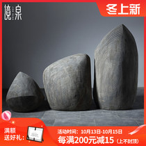 Large-scale landscaping wood carving crafts landing large ornaments hotel lobby club sales department porch sculpture artwork