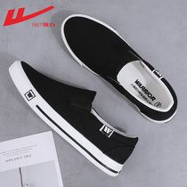Back Force Sail Cloth Shoes Mens Shoes Board Shoes Mens Summer Breathable Shoes Man Boomer Shoes Sloth Man A Foot Pedal Old Beijing Cloth Shoes Man