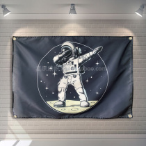 Astronaut trend hip hop background cloth Bar studio wall decoration Dormitory in transformation wall hanging cloth