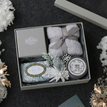 Hand gift female bridesmaid best man senior Gray gift box wedding practical wedding gift business event small gift