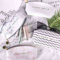 PRAE portable South Korea ins Wind girls receive yan jing bao clasp carry sun glasses box sunglasses glasses bag