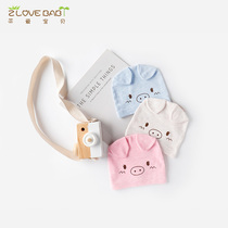 Baby hat spring and autumn newborn children 0 months 3 thin baby cap newborn summer cotton spring summer cute