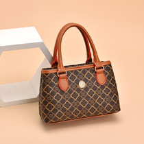 Double-layer women's bag small handbag mother bag middle-aged and elderly women's bag grandmother bag mother-in-law bag mahjong bag mini small