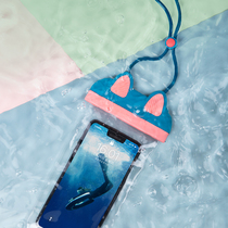 Mobile phone waterproof bag touch screen diving cover waterproof transparent package sealed takeaway special rainproof swimming waterproof shell