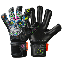 Fire Football 2022 Halo Door Black Death Halloween Goalkeeper With Finger Gloves Skeleton Grass Gloves