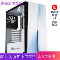 Silver Xin SilverStone RL07 RL06BR-Pro blood war 7 white blue light tempered glass side through case