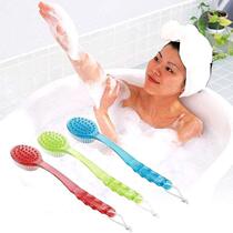 long handle body bath shower back brush scrubber massager di