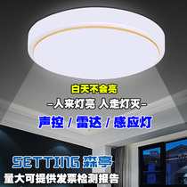 LED radar Human body induction sound and light control Ceiling light Aisle stairs Sound control Corridor Balcony Bathroom Garage light