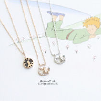 Korea ost little prince joint money chain limited clavicle chain rose stars cute summer simple 925 silver