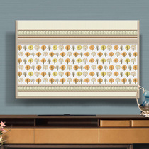 Fashionable and simple smart LCD TV hood cover dust cover cloth 55 inch 65 inch 75 inch household surface 85