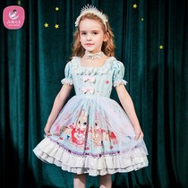 Yongli original girl lolita princess dress summer children lolita dress dress little girl foreign style dress