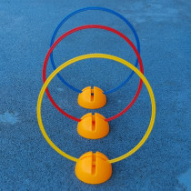 Kindergarten teaching aids childrens physical training equipment outdoor drilling holes sensory integration toys hopscotch jumping circles jumping squares
