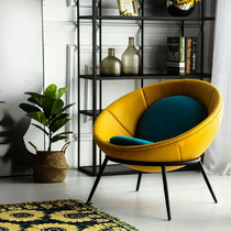 Masters modern minimalist living-room Single deck chair Nordic designer sofa chair Leisure reception Negotiations chair