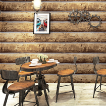 Log tree wood grain wood bark wood skin wallpaper Bar Cafe retro nostalgic style place wallpaper