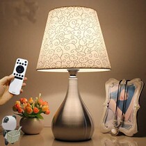 Dimmable touch sensitive warm desk lamp bedroom bedside lamp wedding feeding warm household lamp