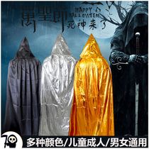 Black Red Cloak Cloister Woman Act Out of Halloween Pirates of Pirate Dead God Clothes Loaded with Han clothes White Grand Cloak Buddha Dress