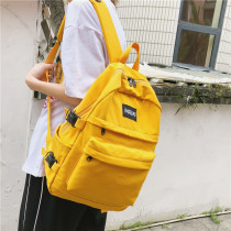 ins school bag female Korean version of high school college students simple Sen department ancient sense girl computer backpack travel shoulder man