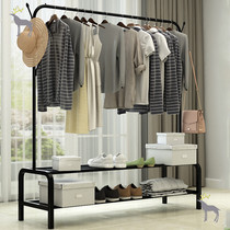 Floor-to-ceiling drying rack Rental room Household bedroom small balcony Single pole pylons Simple cool clothes artifact shelf