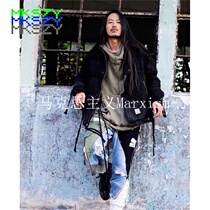 Greg Lauren limited heavy industry wool woolen cloth denim stitching pants