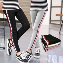 Girls  leggings spring 2021 new spring and autumn pants pants Korean version of the foreign style in the big children wear small pants outside