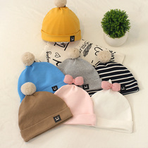 Baby hat Autumn Winter Spring and Autumn thin baby girl male cute super cute baby pacifier cap cotton 1 year old 2
