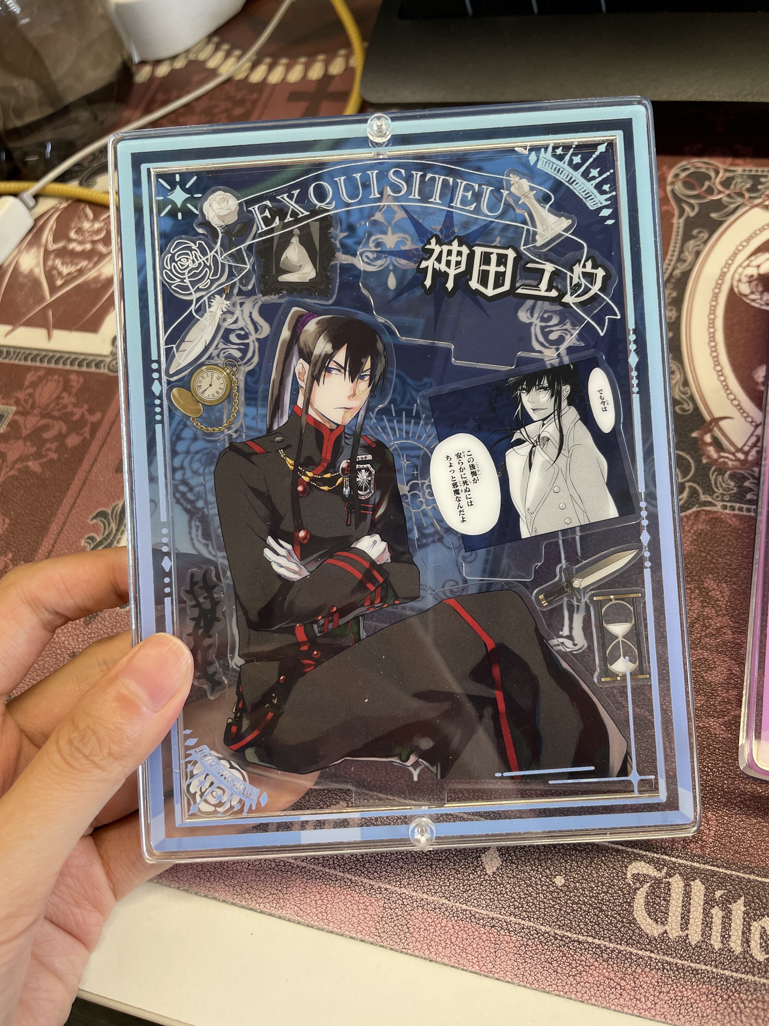 d.gray-man 原画展パスケース驱魔少年驅魔少年 | ヤマダウェブコム