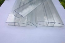 PC-H type foot thick hollow sun light plate fastening connector Yanglight plate for special installation accessories Rain shed plate