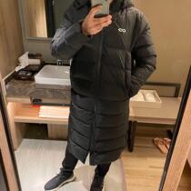 Saike Dragon vein winter adult male outdoor leisure long warm slim knee hooded down jacket cotton jacket