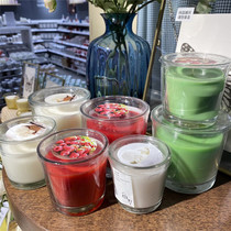 IKEA IKEA domestic Sean Lee scented candles Glass-shaped candles Festive decorative scented candles