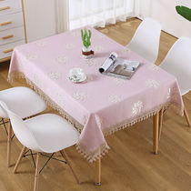 New cotton linen tablecloth cloth garden lace table cloth rectangular coffee table tablecloth universal cover cloth