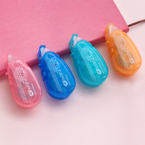 PLUS Pulaez spot glue student with correction belt-type punctual double-sided adhesive hand-bill adhesive tape stand-in