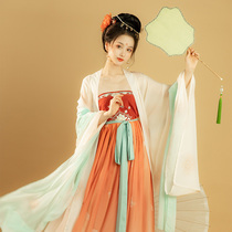 Pool Summer Museum: Far-right Banquet Don Made Big Sleeve Shirt Xotes Skirt Original Improved Hanfu Women Fall Fairy