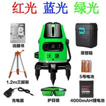 Tripod level inspection room infrared ultraviolet wall stickers automatic 12-line mud machine house tiles straight