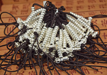 Tibetan 925 sterling silver beads counter silver counting beads rosary counter bell pestle counter (large)