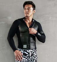 2mm mens and womens surf jacket split long sleeve top Snorkeling jellyfish suit warm sunscreen wetsuit waterstar