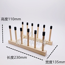 Promotional pine vinyl lp record cool dry rack LP CD disc universal cleaning drying rack Drain rack spot