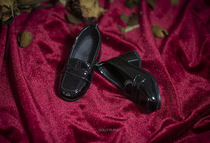 (Dolly Planet) BJD SD 1 3-point baby shoes patent leather bright leather lady OL intellectual middle heel