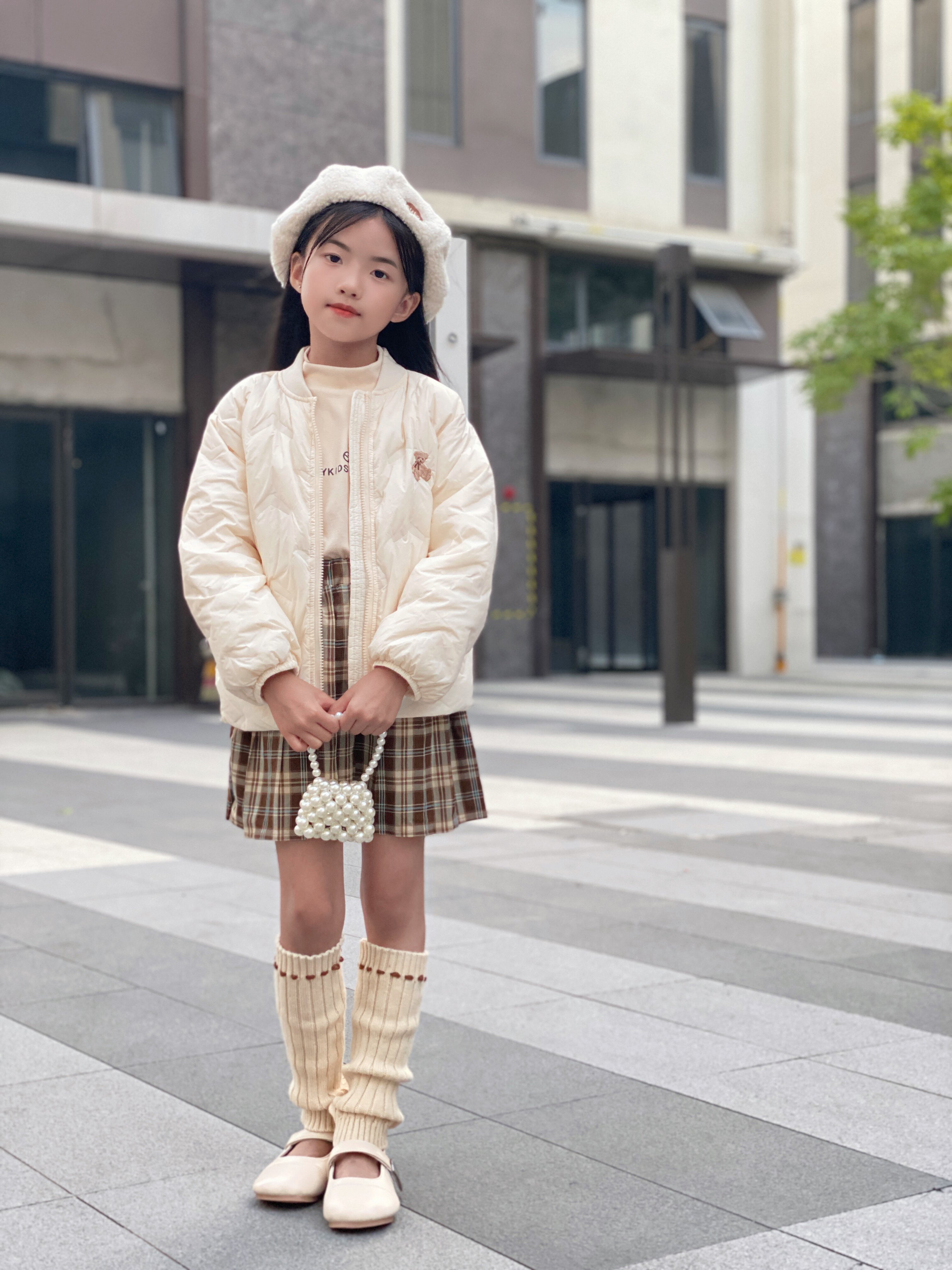 Customer photo for Beige, 2-14Y