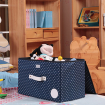 Cloth with cover Clothes storage box Sundries finishing box Storage box Natural jute cloth desktop stationery storage box