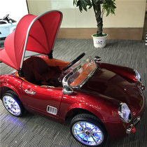  Infants and young children electric car four-wheeled remote control 4-wheeled car children boys and girls baby toy car can sit large