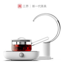 Sanjie tea set electric pottery stove glass tea water separation cooking teapot tea cooker household automatic water dispenser set