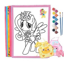 Painting cardboard template cartoon childrens coloring painting book three-dimensional coloring book 3-6 years old watercolor full set of children