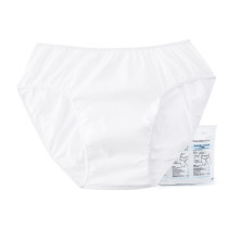 Purcotton All-cotton era pure cotton mesh design mens sterilization disposable underwear 3 packs