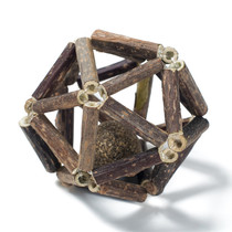 Educational cat toys cat mint ball play ball hand-woven wood Polygonum cat Sports Ball small big ball