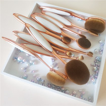 Toothbrush type makeup brush soft hair super soft set eye shadow brush beginner brush blush brush eyeshadow foundation brush