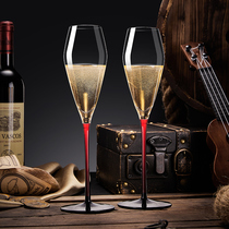 RCOMS1950 lead-free crystal glass champagne glass 186ML red wine glass wine set home red rod goblet